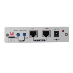 HDMI Over CAT5 Receiver at 250 Meters - Back View