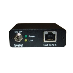 HDBaseT-Lite HDMI/IR/RS-232 over Single CAT5e/6/7 Extender - Back View