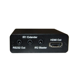 HDBaseT-Lite HDMI/IR/RS-232 over Single CAT5e/6/7 Extender - Front View