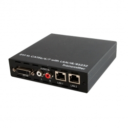 HDMI over CAT5e/6 with LAN/IR/RS-232/Bidirectional PoE - Front View
