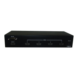 4 by 1 HDMI V1.3 Switcher with CEC - Back View