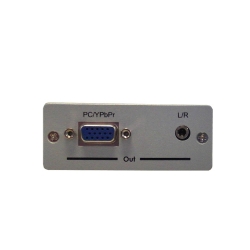 HDMI to PC/Component Converter with Audio Box - Back View