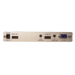 Digital scaler with ultra high bandwidth - Back View