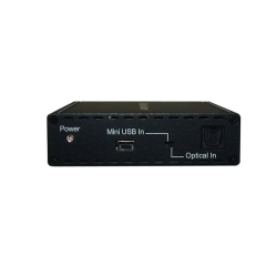 USB/Optical to Analog Audio Converter - Front View